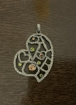 Подвеска винтаж бижутерия сша