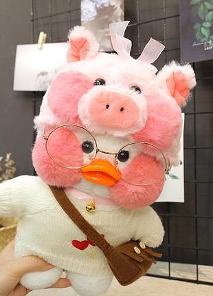 Качка лалафан - lalafanfan качечка м'яка іграшка cafe mimi duck