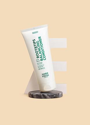 Marie fresh кондиціонер root & tips для жирних коренів та сухих кінчиків 200мл