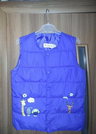 Жилетка тепленька