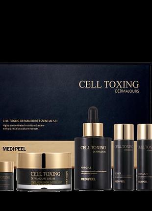 Набір засобів для омолодження зі стовбуровими клітинами - cell toxing dermajours trial kit