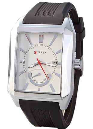 Часы мужские curren oxford silver white