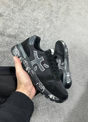 Кроссовки premiata black white