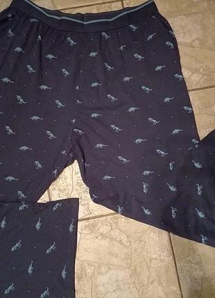 Мужские домашние трикотажные брюки с карманами. 2xl.