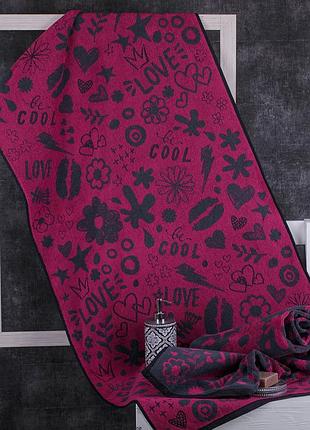 Полотенце махровое 67*150 см тм речицкий текстиль беларусь (1748)