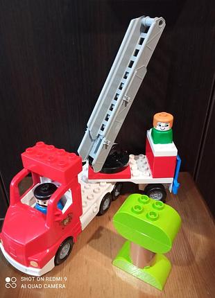 Конструктор, пожежна машина, lego duplo