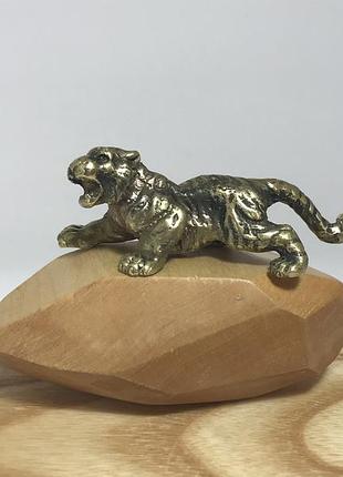 Статуэтка из бронзы, фигурка из бронзы, статуэтка "тигр", скульптура из бронзы, фигурка бронзовая