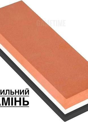 Двусторонний водный точильный камень 3000/8000 грит с резиновой подставкой