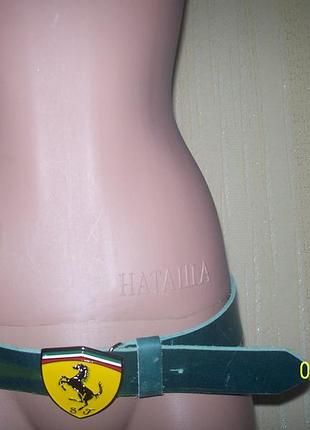 Шкіряний пояс феррарі / італія