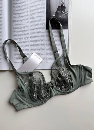 733 красивый бюстгальтер с вышивкой 34a / 75a