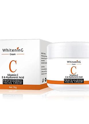 Уцінка професійний крем mooyam з вітаміном с, є та гіалуроновою кислотою, антивіковоий, відновлюючий, 50g