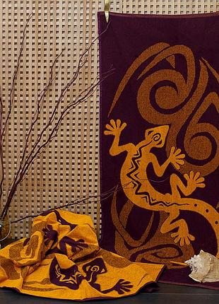 Рушник банний махровий 67*150 см тм речицький текстиль білорусь