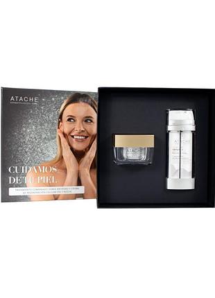 Набор atache excellence advanced repair cream+ vital age serum 2 retinol + coq10