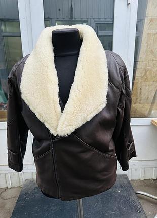 Вінтажна шкіряна куртка, косуха g-iii apparel group