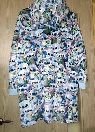 Худи плед стич stitch disney оригинал новый плюшевый качество мягенький