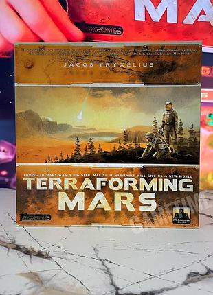 Уценка настольная игра покорение марса / terraforming mars + правила с переводом в подарок