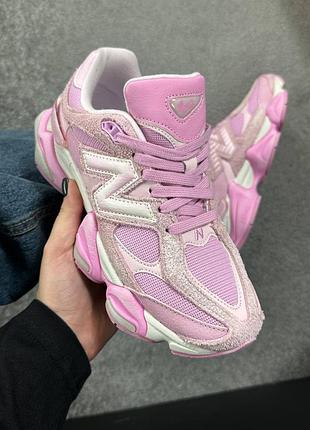 Кроссовки new balance 9060 dirty pink