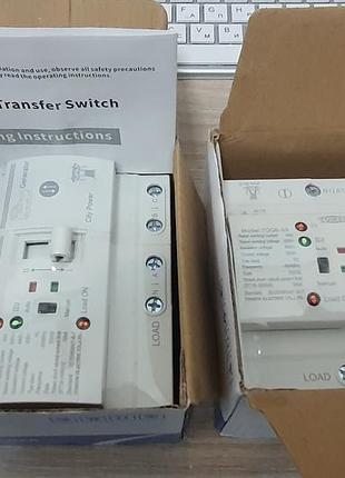 3-фазный автоматический переключатель ввода резерва tomzn toq6-63/4 авр