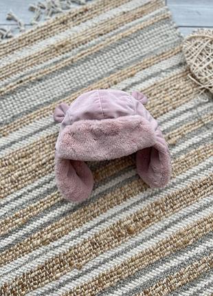 Тепла шапка вушанка