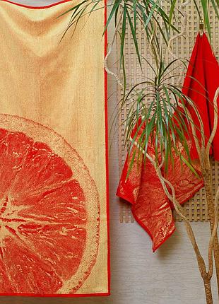 Полотенце банное махровое 67*150 см тм речицкий текстиль беларусь (1748)