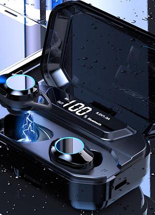 Беспроводные наушники tws qcr g02 черный