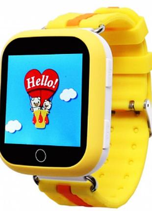 Детские умные смарт часы с gps smart baby watch q100 yellow (цвет жёлтый)