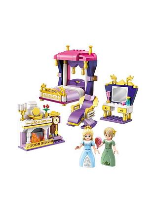 Конструктор спальня принцессы леи, qman, 265 деталей (2601)