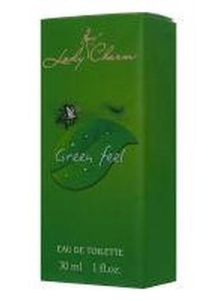 Туалетная вода lady charm green feel (30мл.)