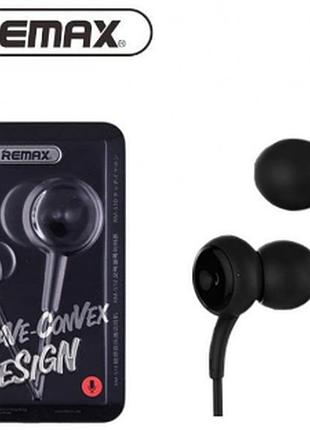 Вакуумные наушники remax rm-510 черные