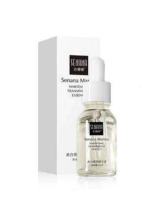 Уценка сыворотка senana с экстрактом центеллы, для выравнивания тона лица, для чувствительной кожи, 15ml