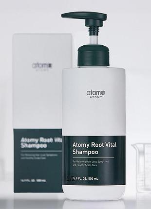 Atomy rootvital shampoo. шампунь проти випадіння волосся атомі 500 мл