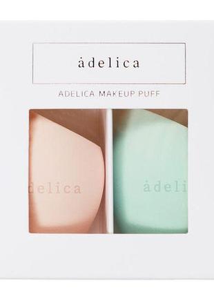 Пуф аделіка атомі, для макіяжу, 2 шт