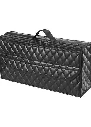 Автомобильный органайзер сумка в багажник авто fatih 50*17*23,5 из экокожи для инструментов вещей принадлежнос