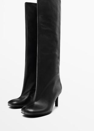 Чоботи шкіра