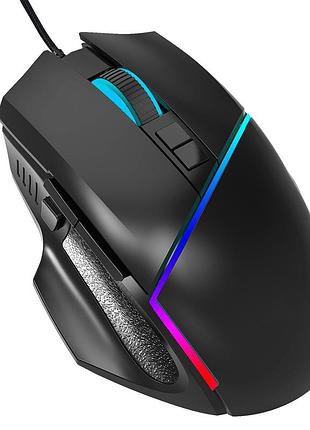 Мышь с rgb-подсветкой vhg a876 125 hz 6400 dpi gaming mouse black