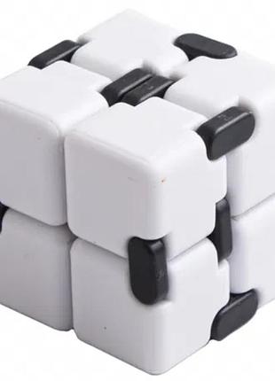 Бесконечный кубик infinity cube антистресс белый