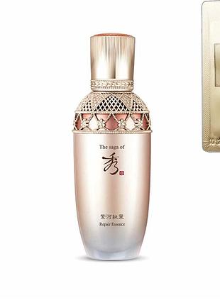 Энергетическая ампульная эссенция богата цельным женьшенем the saga of xiu repair essence 1 ml