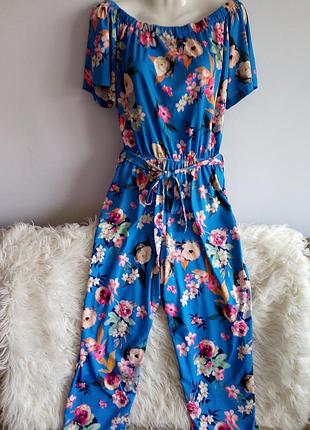 Комбінезон в квіти, від kaleidoscope, р. 12/l