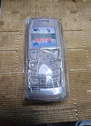 Чехол пластик "кристал" для nokia 6610i