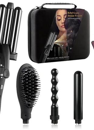Набор wechip hc-028 для ухода и укладки волос (черный)
