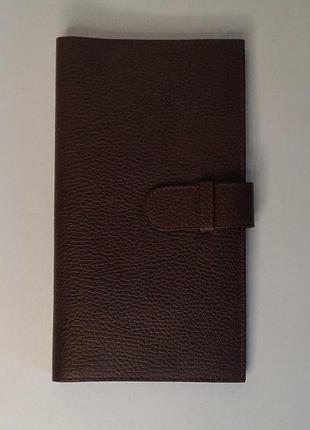 Дорожній гаманець преміум-класа lucrin - шкіряне портмоне тревелер для подорожей