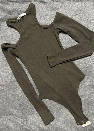 Боді papaya в рубчик