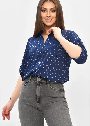 Рубашка с принтом