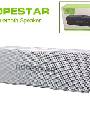 Портативна bluetooth-колонка hopestar h13 grey