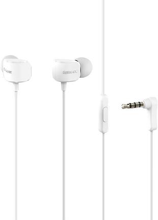 Навушники remax rm-502 earphone (колір білий)