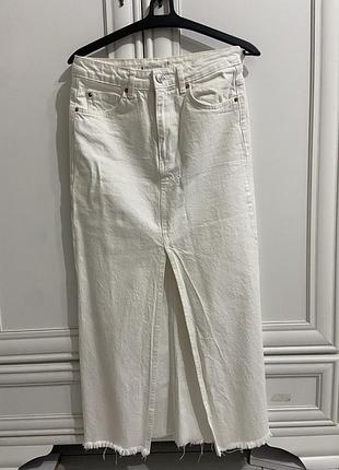 Спідниця спереду розріз