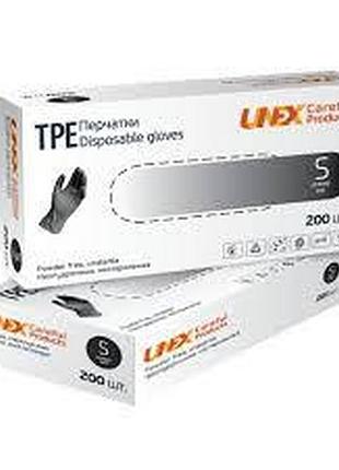 Рукавички тпе (термопластичний еластомер),unex (200 шт) хl