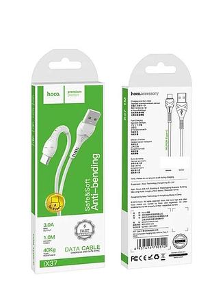 Кабель для заряджання hoco cool data cable x 37 type-c