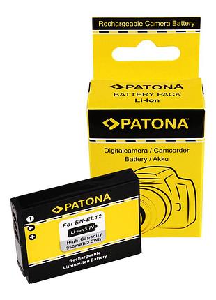 Акумулятор patona cga-s007e, сумісний із panasonic lumix dmc-tz1 tz5 tz15 tz50