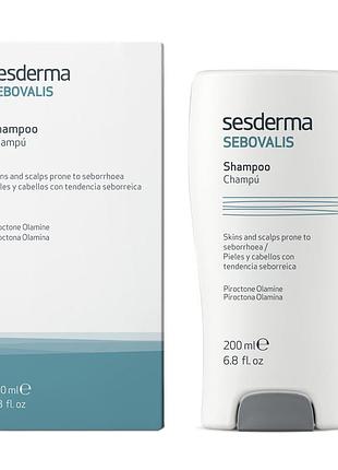 Терапевтический шампунь против себореи sesderma sebovalis shampoo skins and scalps prone to seborrhea 200 мл